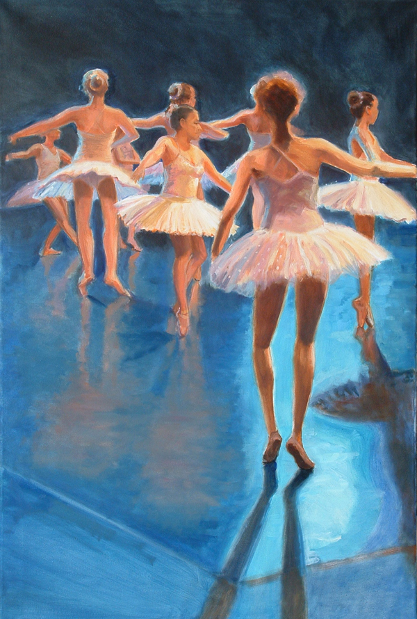 Blue Dancers