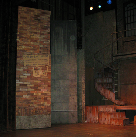 Urinetown: The Musical set