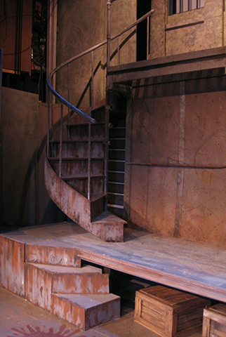 Urinetown: The Musical set